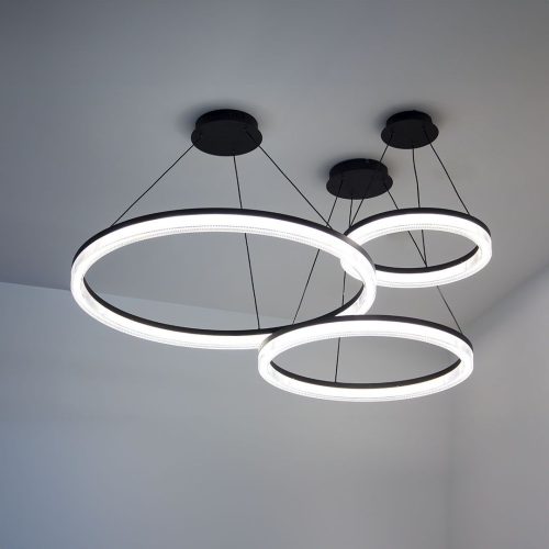 Lámpara Colgante Vonderk Vk-luxe-30w Led Calida 3000k