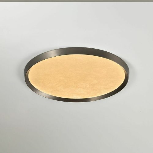 Plafon Led Vk-nebula 28w Control Remoto Diseño Moderno Vk Gris Cepillado – VONDERK